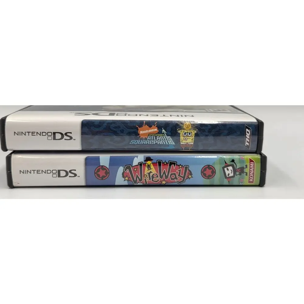 Ninetendo DS SpongeBob Atlantis Squarepants And Wireway Rated E